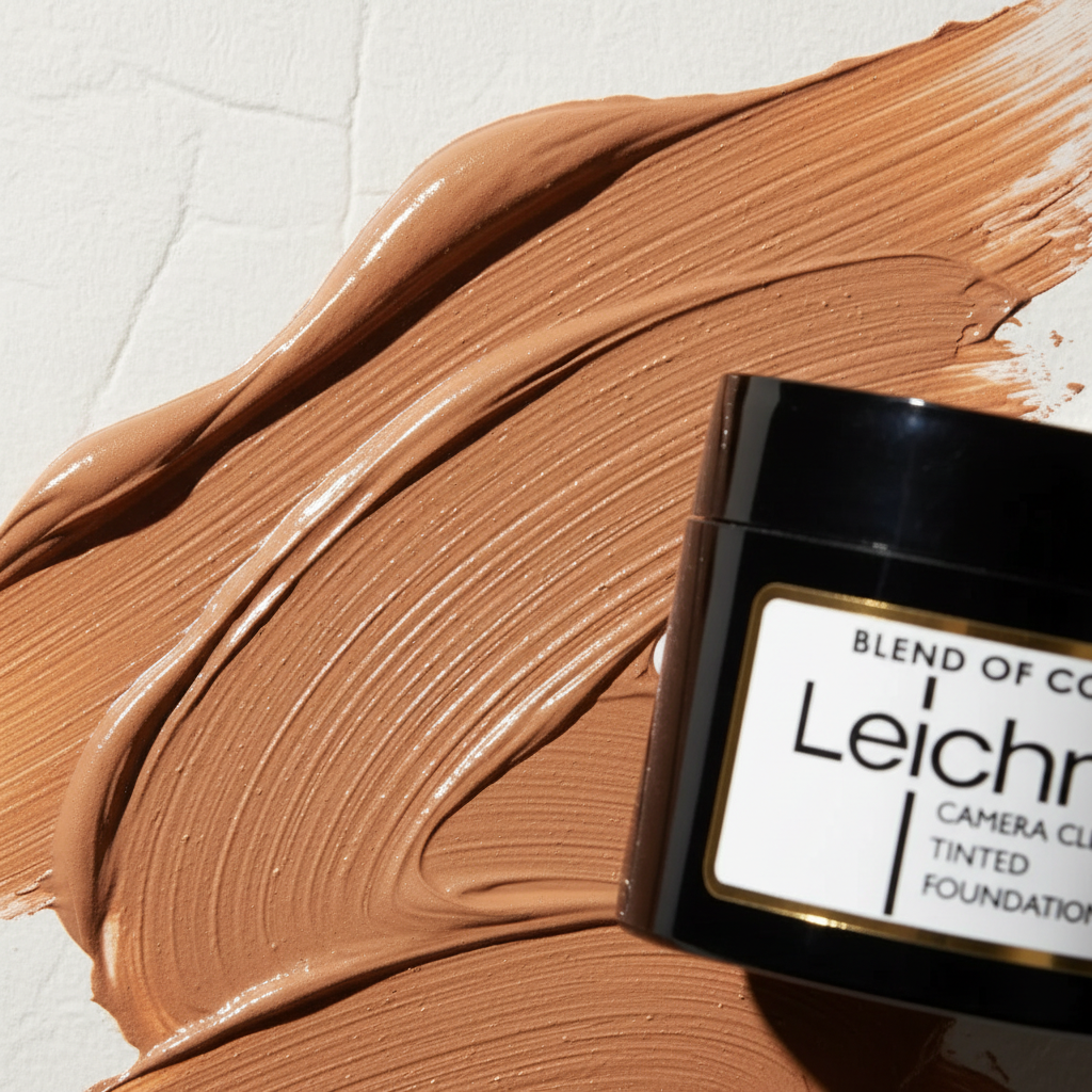Leichner Blend of Copper Foundation Texture Detail