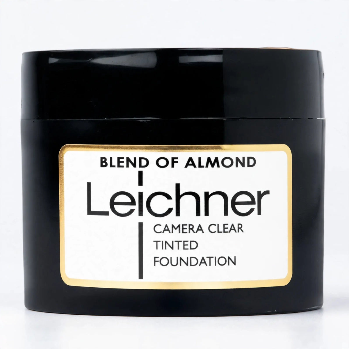 Detail view of Leichner Camera Clear Foundation in Blend of Almond.