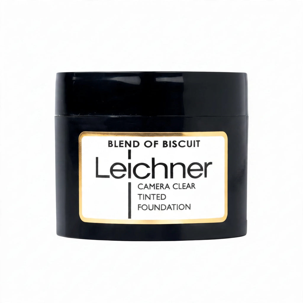 Leichner Camera Clear Foundation in Blend of Biscuit showcasing its cream consistency