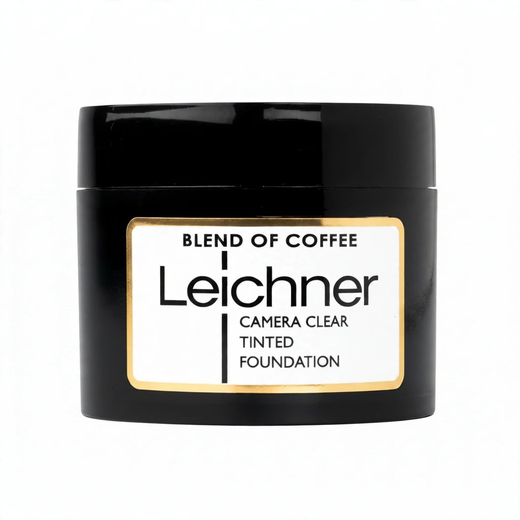 Leichner Camera Clear Foundation in Blend of Coffee, suitable for medium to deep skin tones