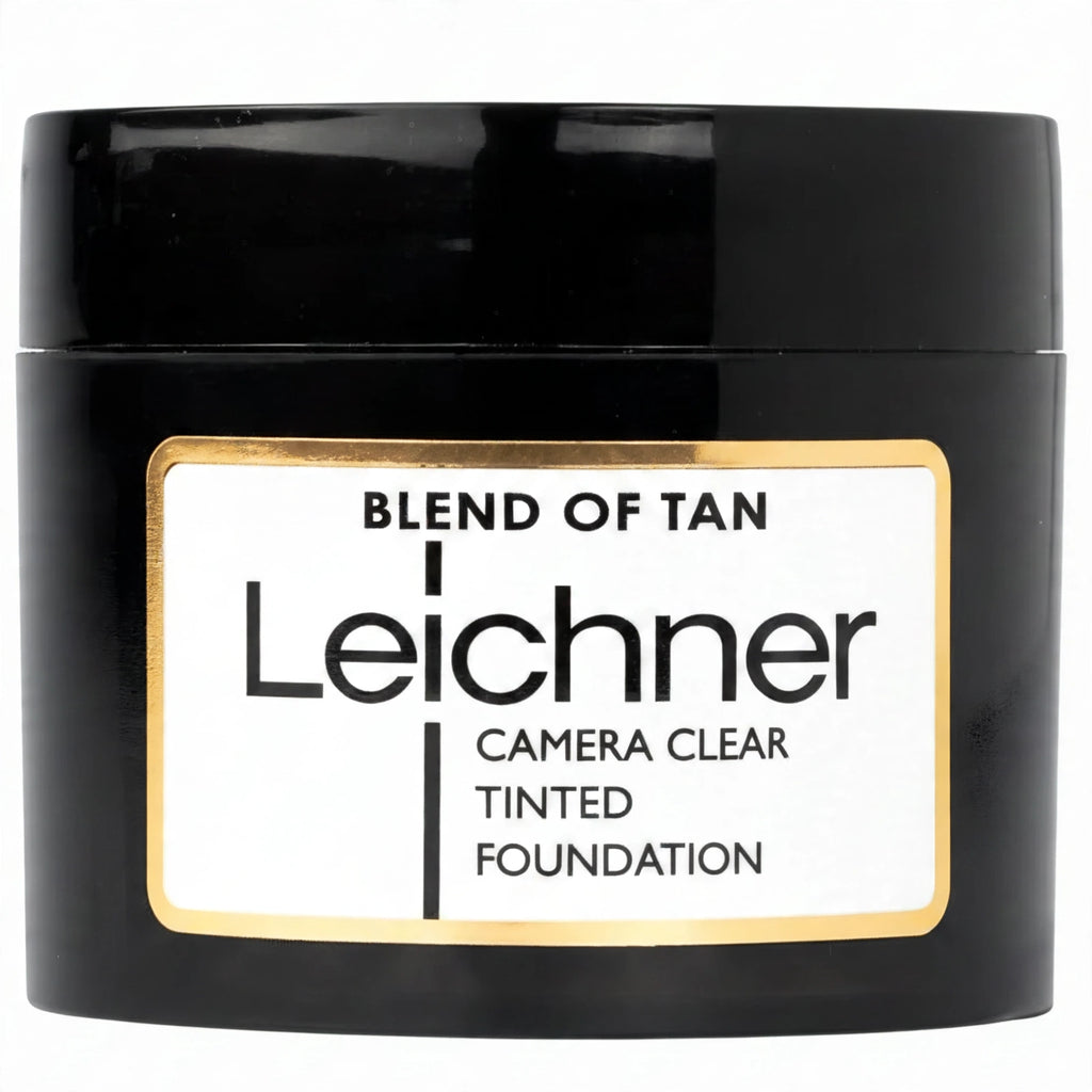 detailed view of Leichner Camera Clear Tan Foundation bottle