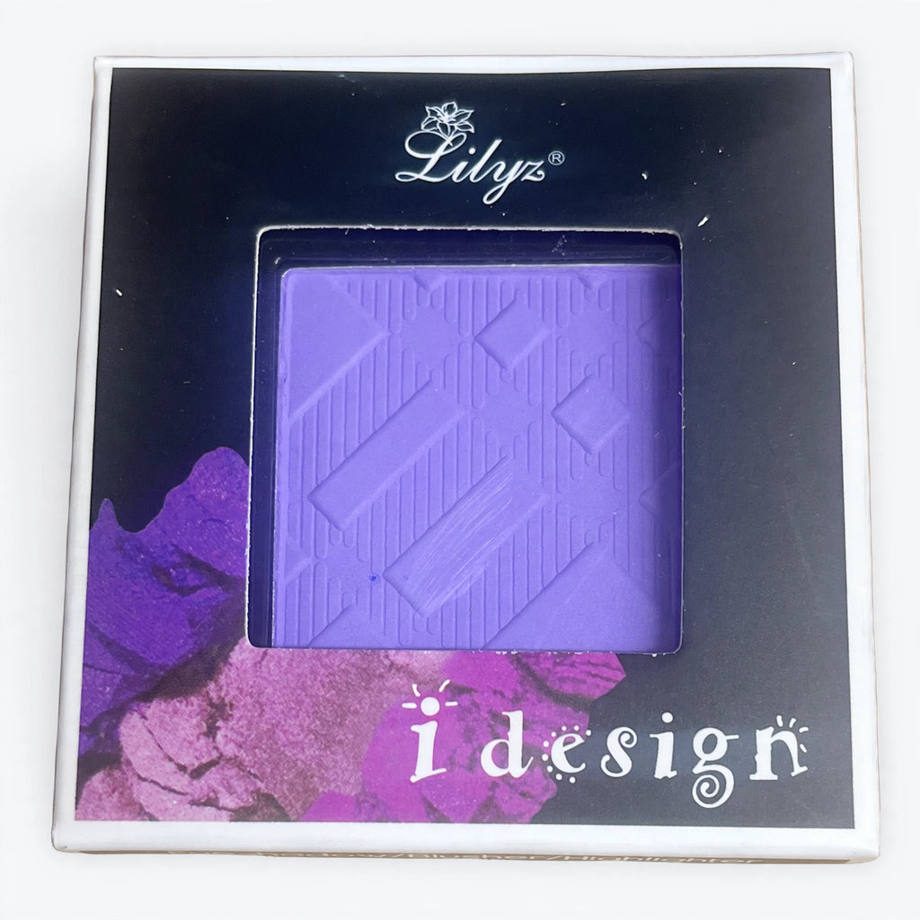 Lilyz Design Eyeshadow Mono in Baby Blue single-shade pressed eyeshadow compact