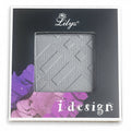 Lilyz Design Eyeshadow Mono in Misty Silver single pressed powder pan