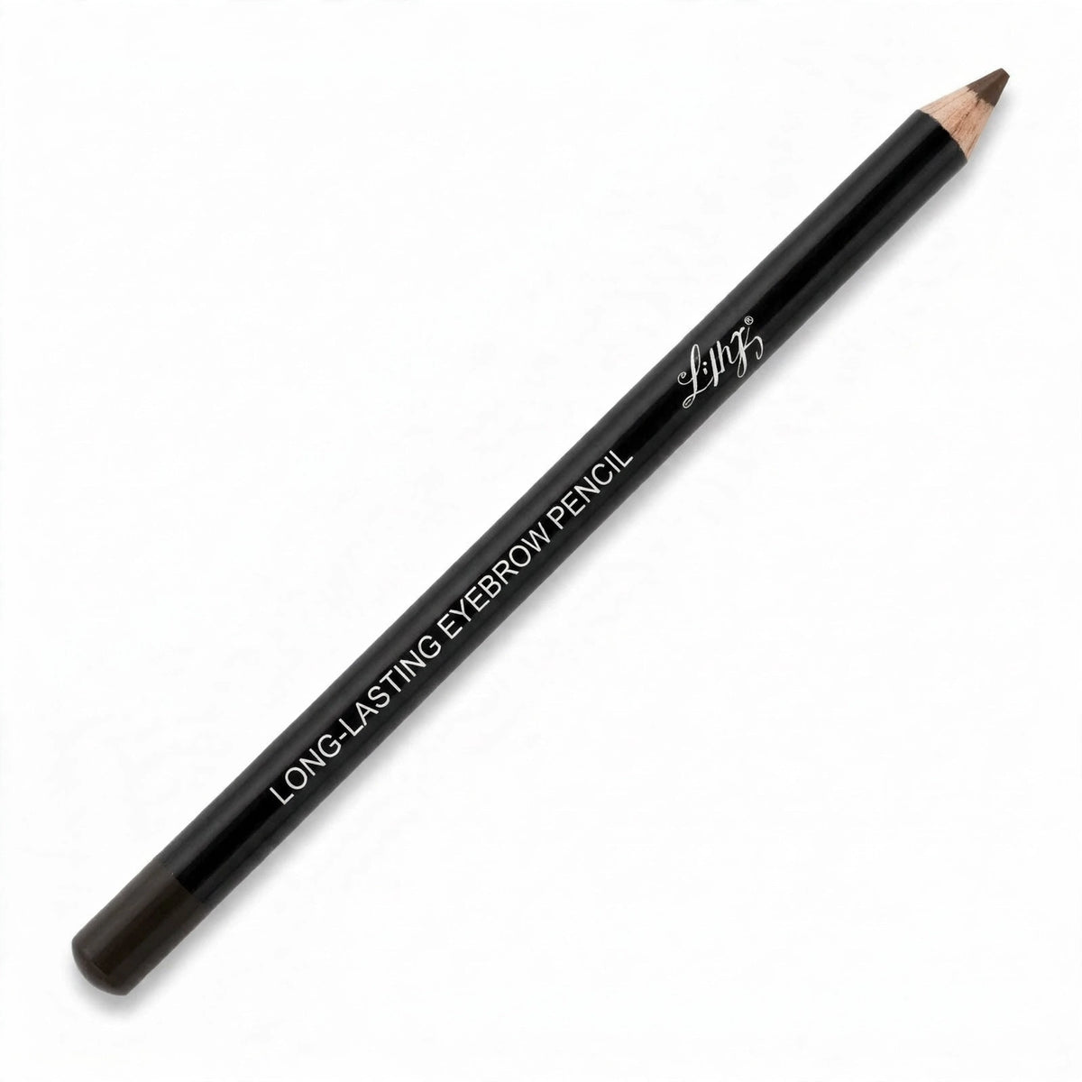 Lilyz Long-Lasting Eyebrow Pencil in Light Brown with sharpenable wooden format