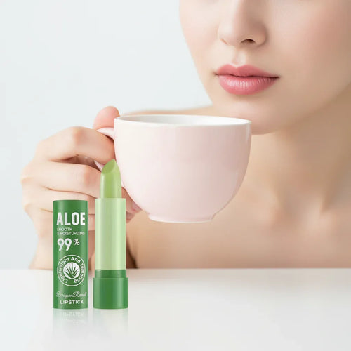 Aloe Vera Magic Colour Changing Lipsticks Thermochromic With Pink Hue - Why Not Shop