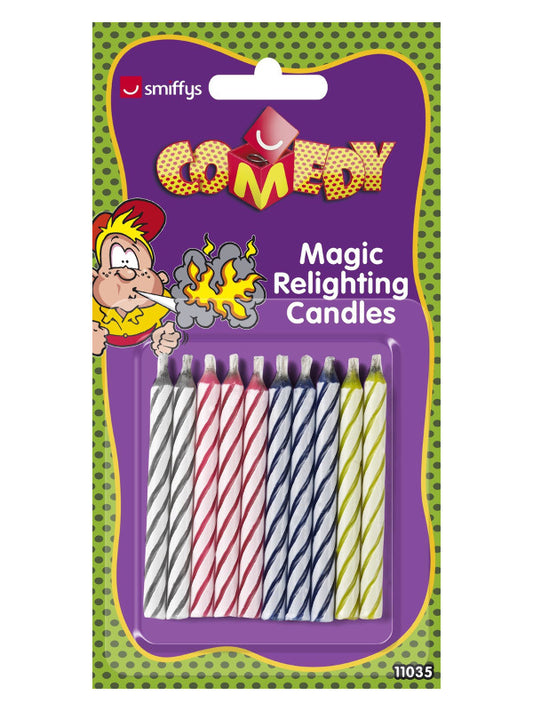 Magic Relighting Candles Pack of 10