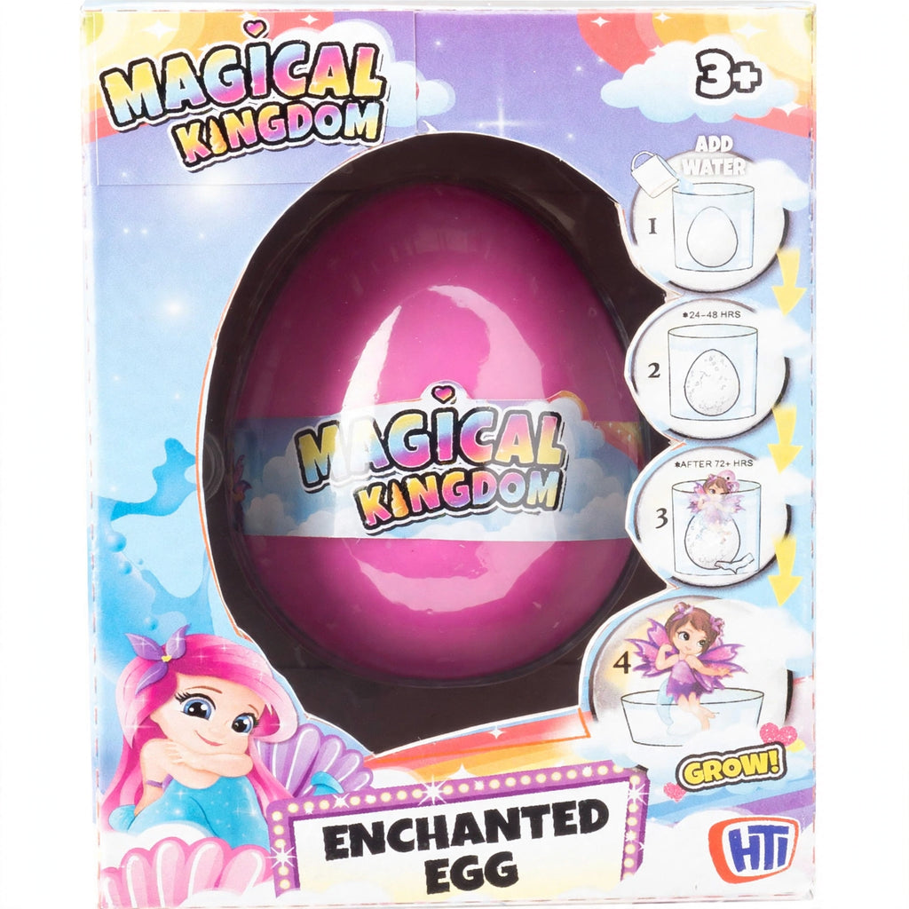 Close-up of Magical Kingdom Enchanted Egg with mystery figure inside