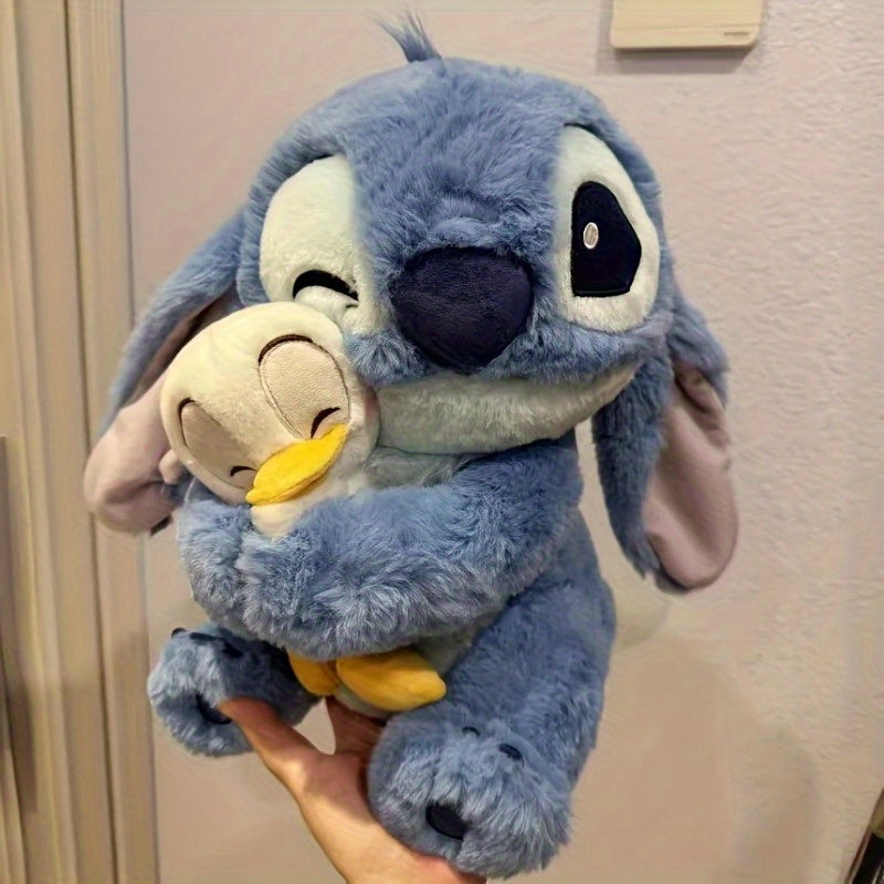 Blue Plush Stitch & Duck Stuffed Animal Toy - Soft & Cuddly Healing Companion | Merthyr Tydfil | Why Not Shop Online