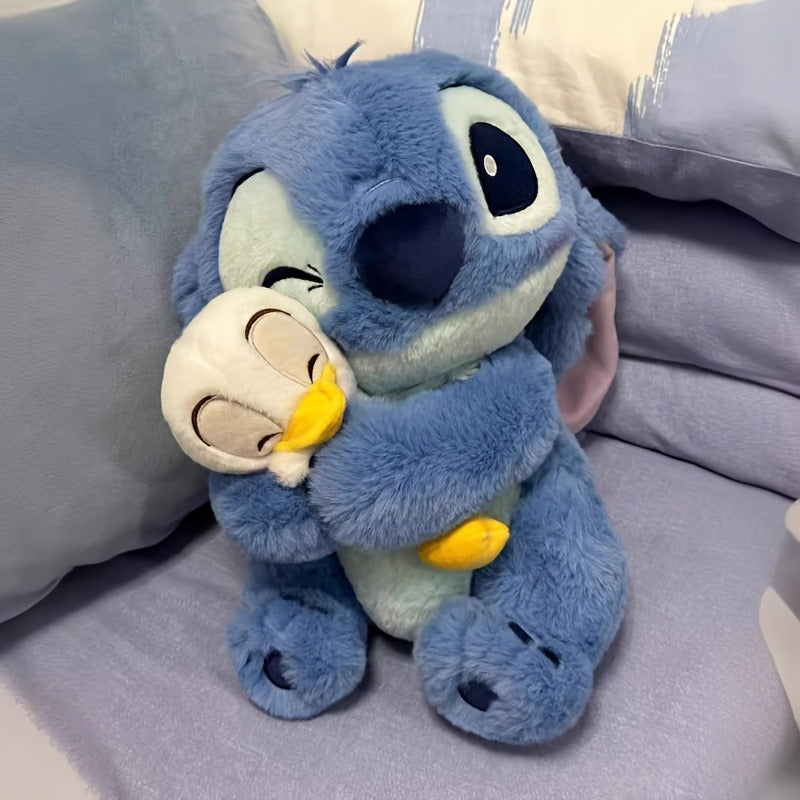 Blue Plush Stitch & Duck Stuffed Animal Toy - Soft & Cuddly Healing Companion | Merthyr Tydfil | Why Not Shop Online