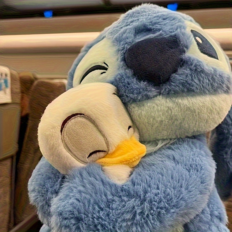 Blue Plush Stitch & Duck Stuffed Animal Toy - Soft & Cuddly Healing Companion | Merthyr Tydfil | Why Not Shop Online