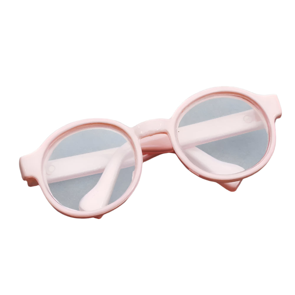 6.5cm Transparent Plastic Pink Glasses for Labubu Plush Dolls | Merthyr Tydfil | Why Not Shop Online