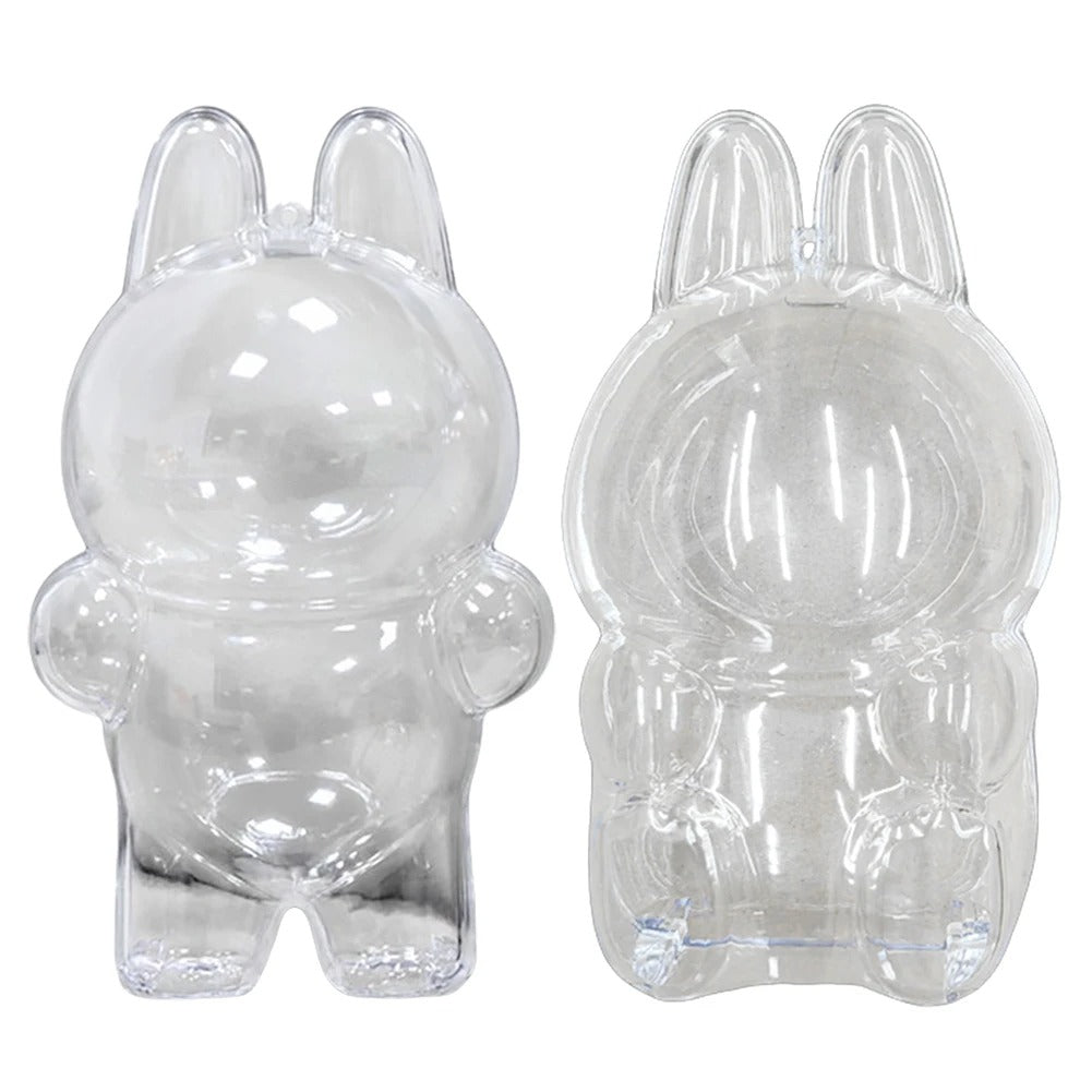Labubu Transparent Clear Protective Cover Dustproof Monster Toy Storage Case | Merthyr Tydfil | Why Not Shop Online