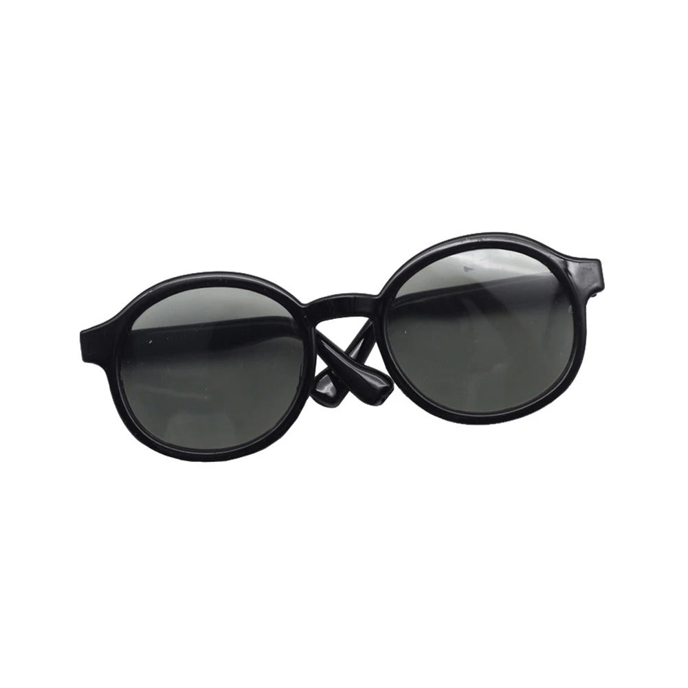 6.5cm Transparent Plastic Black Glasses for Labubu Plush Dolls | Merthyr Tydfil | Why Not Shop Online
