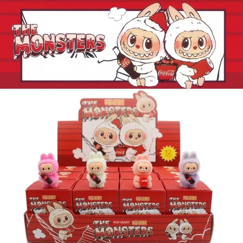 New Labubu Coca-Cola The Monsters Mini Toy Blind Box Figure 1.75 x 1 inches | Merthyr Tydfil | Why Not Shop Online