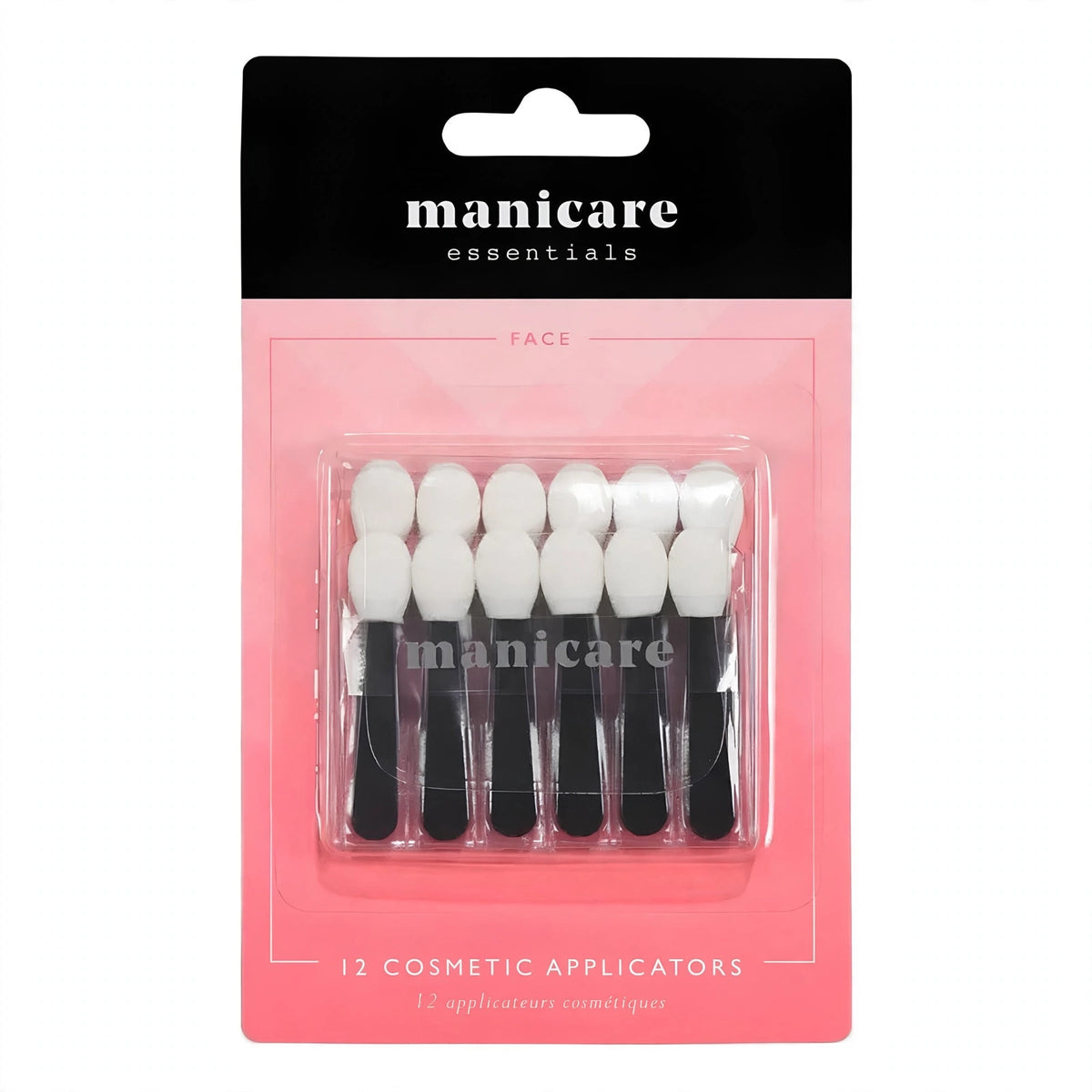 Manicare pack of 12 sponge-tipped eyeshadow applicators