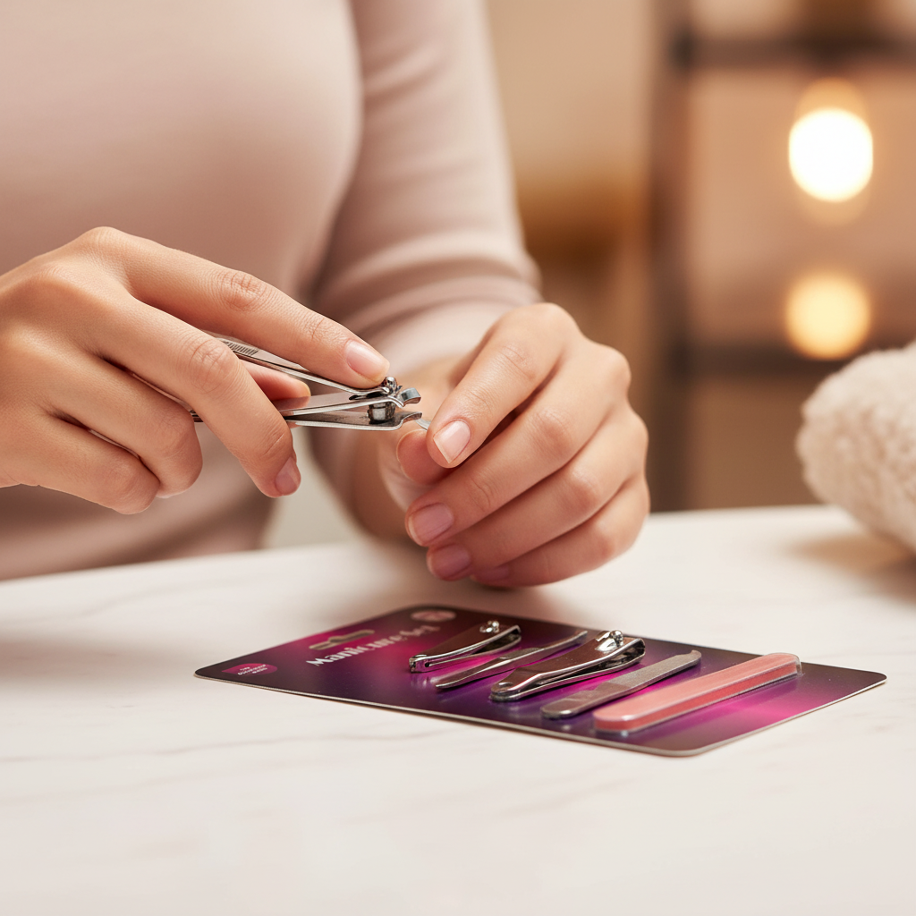 Manicure Set Human Interaction