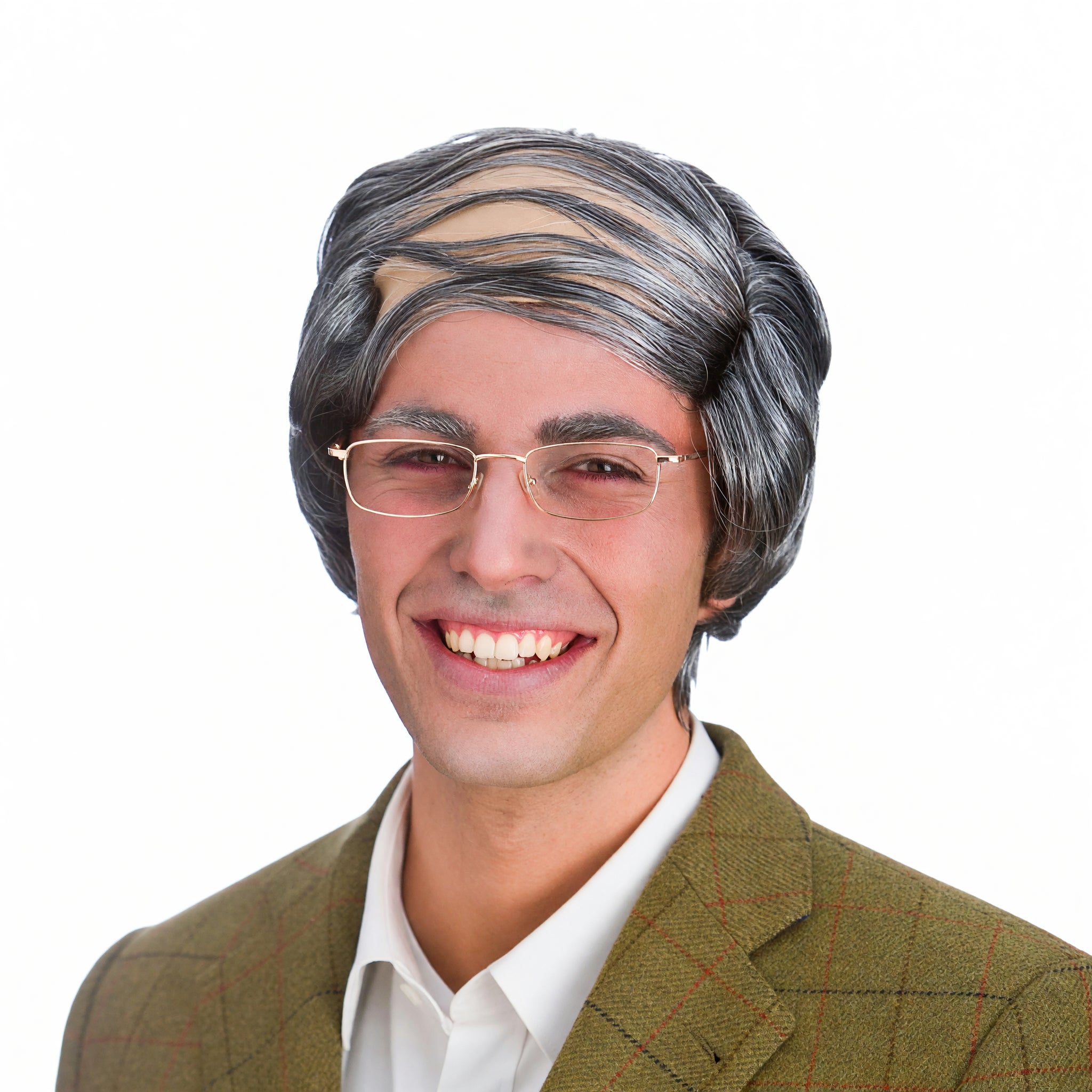 Mens Baldy Comb-Over Wig