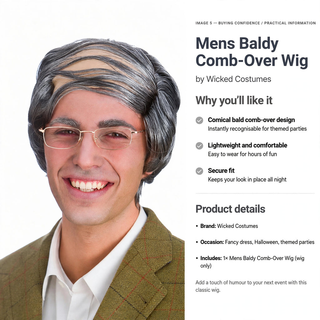 Information about lightweight, comfortable fit and secure wear for parties