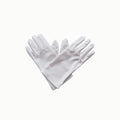 Men's Short White Gloves