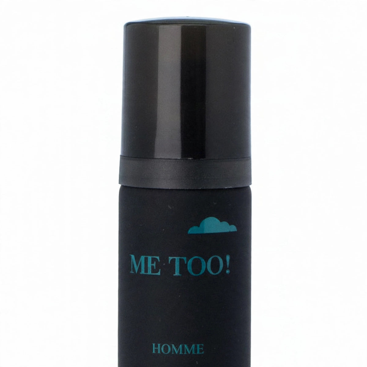 close-up view of Milton Lloyd Me Too Homme men's aftershave 50ml EDT spray bottle