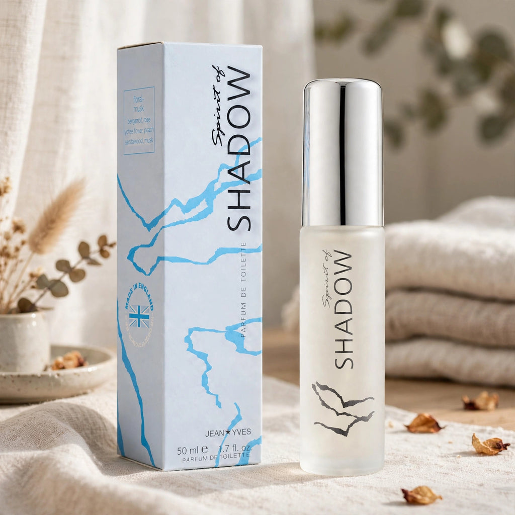 Milton Lloyd Spirit of Shadow Women’s Parfum de Toilette spray displayed for everyday use