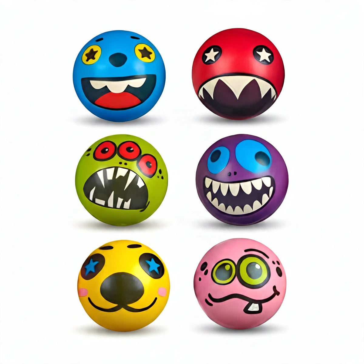 Monster Squishy PU Ball 6.3cm made of PU foam with monster design