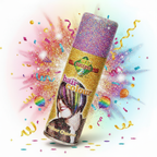 Multi-coloured glitter celebration product image