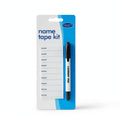 County Stationery Name Tape Kit And Pen with name tape labels and permanent marking pen