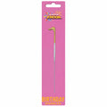 Celebration Station number 1 gold and silver birthday sparkler on pink packaging