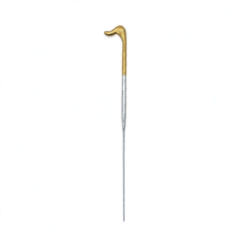 Number 1 Gold and Silver Birthday Sparkler 7 inches