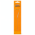 Number 7 Gold and Silver Birthday Sparkler 7 inches tall with double-dipped finish