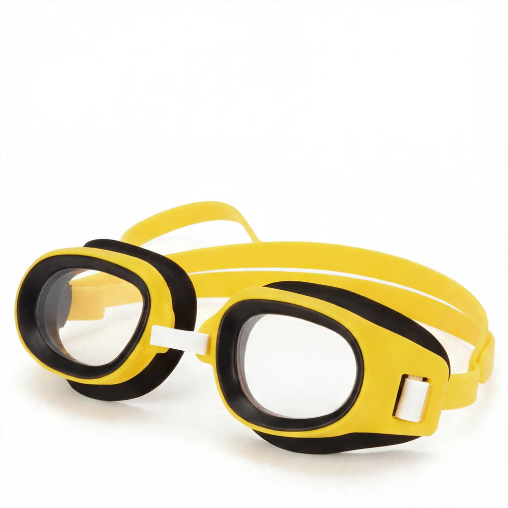 Close-up view of Osprey Ultra Clear Kids Swimming Goggles highlighting design for young swimmers