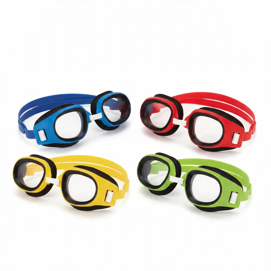 Osprey Ultra Clear Kids Swimming Goggles in assorted colours for young swimmers