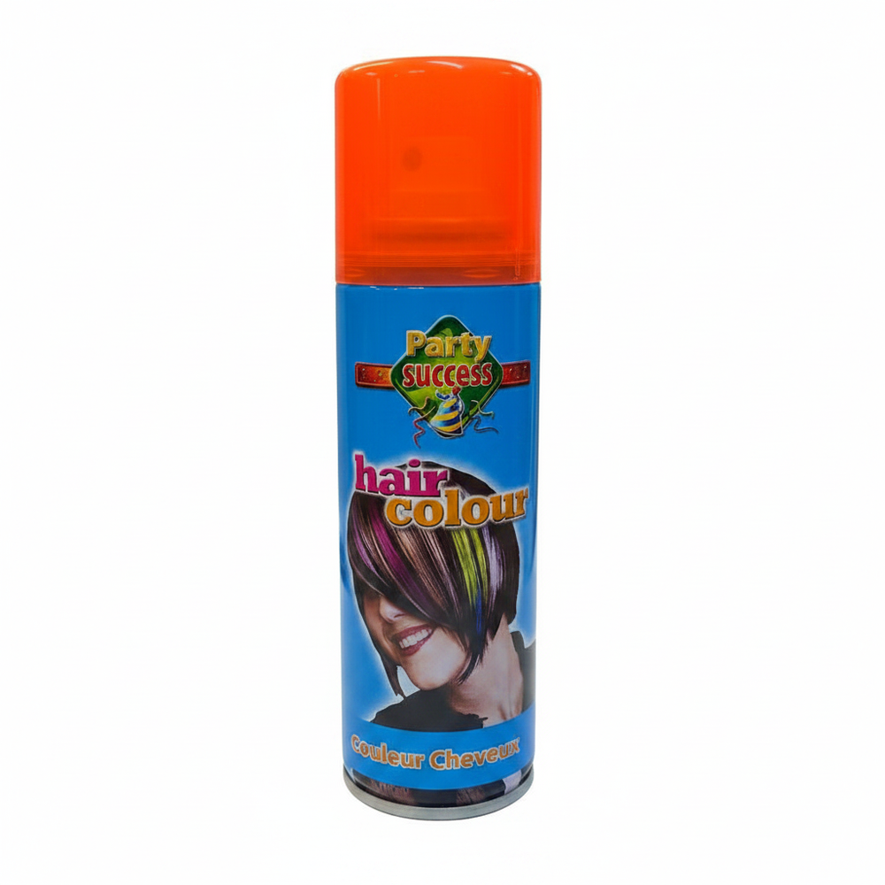 Party Success Fluorescent Orange Hair Colour Spray - Hero Shot