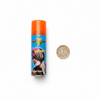 Party Success Fluorescent Orange Hair Colour Spray - Scale Flat Lay