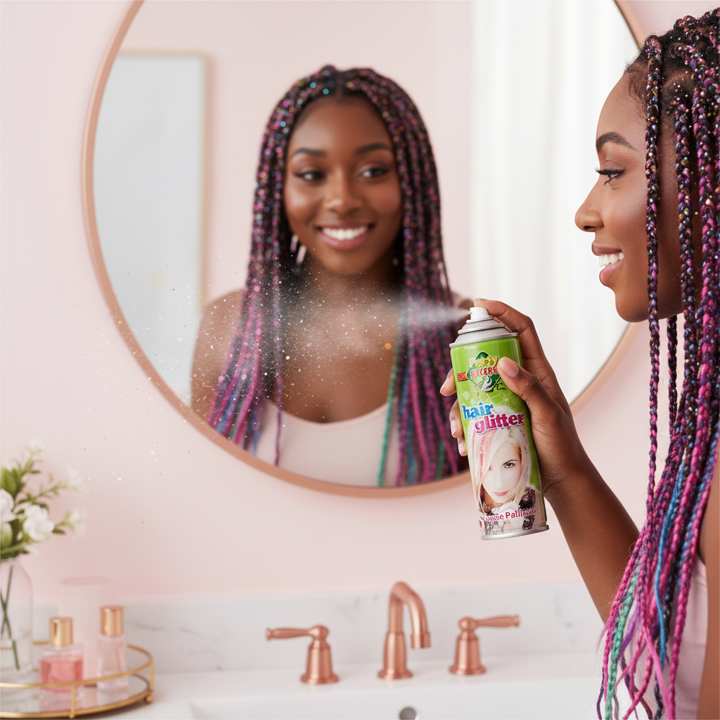 Party Success Multi-Coloured Glitter Hairspray 125Ml | Merthyr Tydfil | Why Not Shop Online