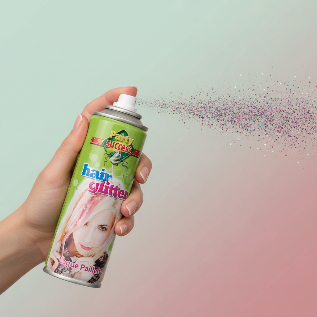 Party Success Multi-Coloured Glitter Hairspray 125Ml | Merthyr Tydfil | Why Not Shop Online