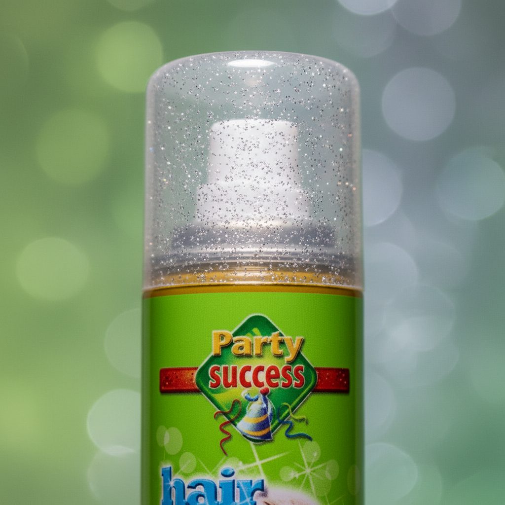 Party Success Silver Glitter Hairspray 125Ml | Merthyr Tydfil | Why Not Shop Online
