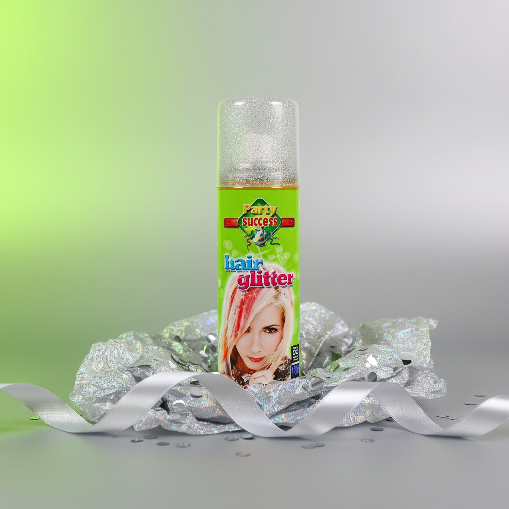 Party Success Silver Glitter Hairspray 125Ml | Merthyr Tydfil | Why Not Shop Online