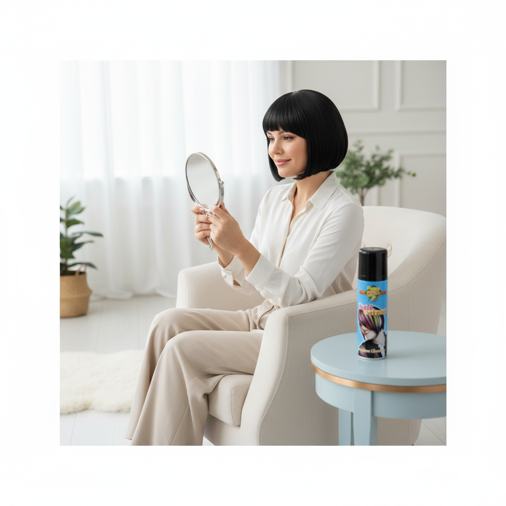 Party Success Temporary Hair Colour Spray Wash Out Black | Merthyr Tydfil | Why Not Shop Online