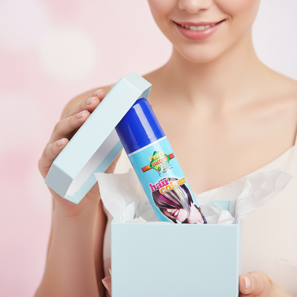 Party Success Temporary Hair Colour Spray Wash Out Blue | Merthyr Tydfil | Why Not Shop Online
