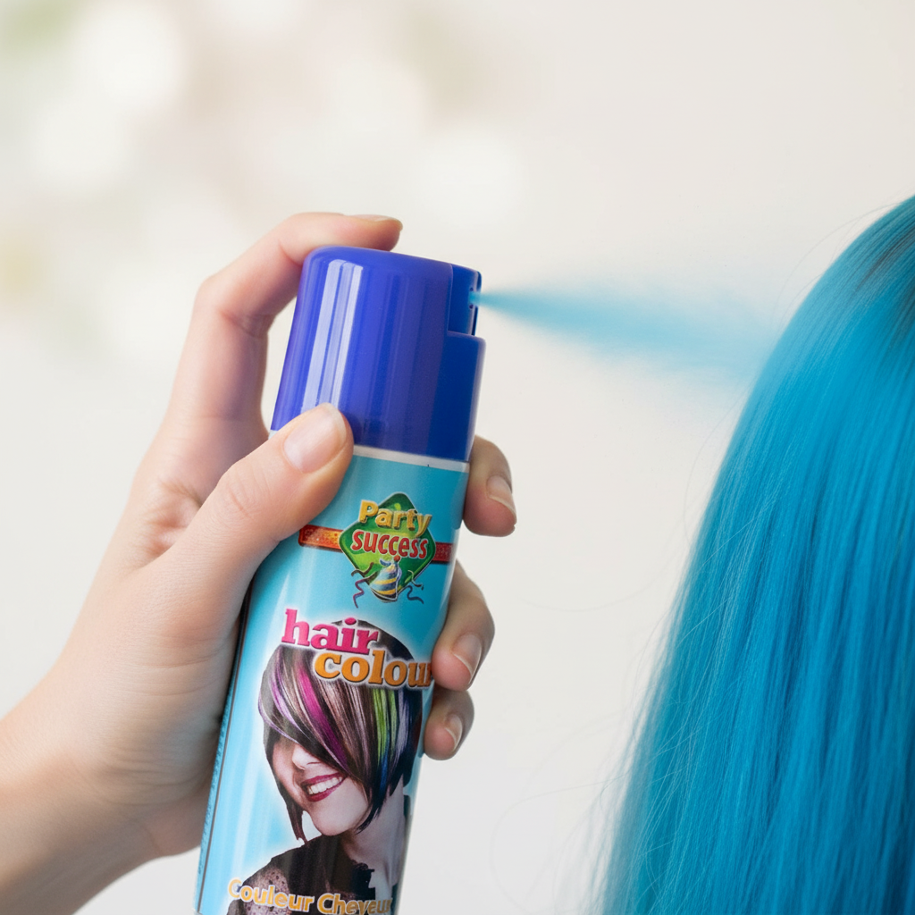 Party Success Temporary Hair Colour Spray Wash Out Blue | Merthyr Tydfil | Why Not Shop Online