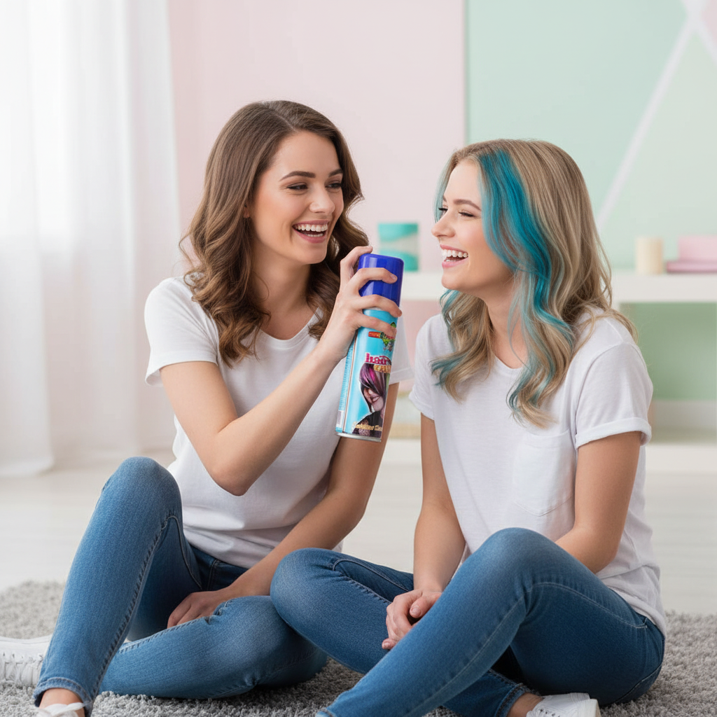 Party Success Temporary Hair Colour Spray Wash Out Blue | Merthyr Tydfil | Why Not Shop Online