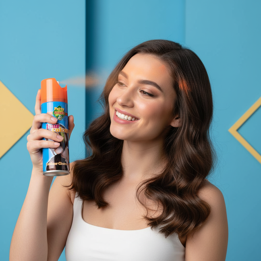 Party Success Temporary Hair Colour Spray Wash Out Fluorescent Orange | Merthyr Tydfil | Why Not Shop Online