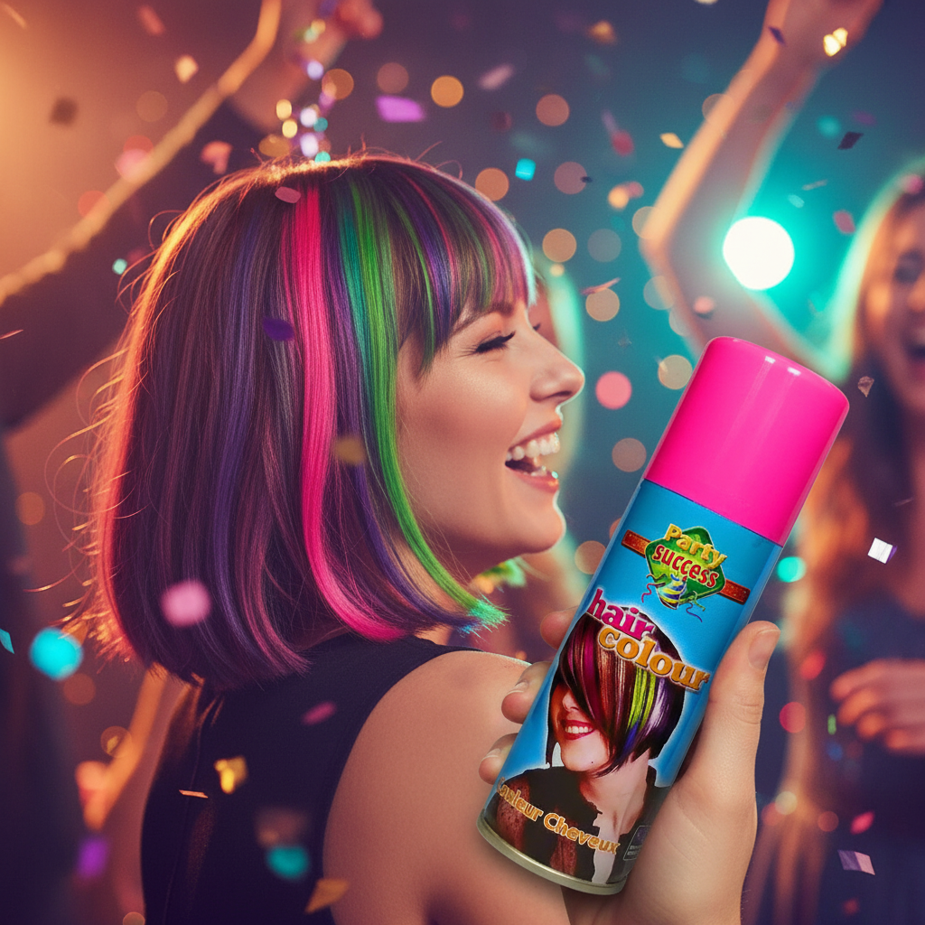 Party Success Temporary Hair Colour Spray Wash Out Pink | Merthyr Tydfil | Why Not Shop Online