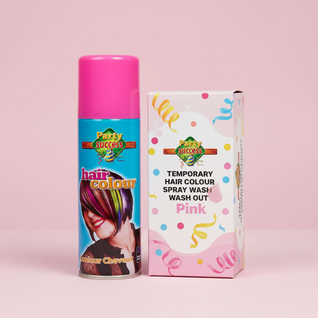 Party Success Temporary Hair Colour Spray Wash Out Pink | Merthyr Tydfil | Why Not Shop Online
