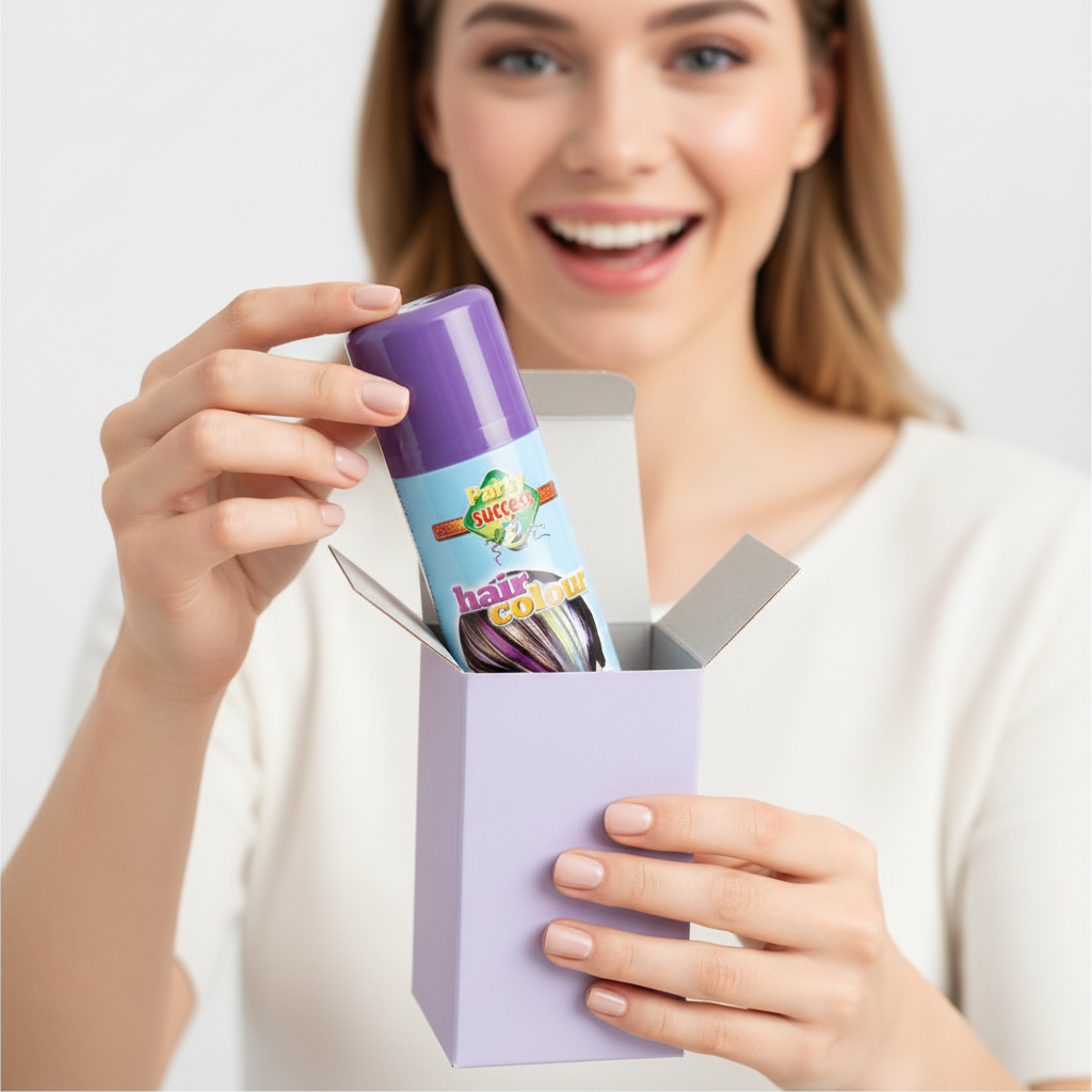 Party Success Temporary Hair Colour Spray Wash Out Purple | Merthyr Tydfil | Why Not Shop Online