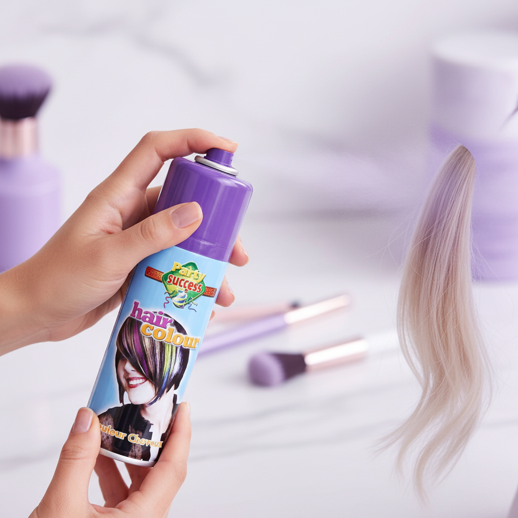 Party Success Temporary Hair Colour Spray Wash Out Purple | Merthyr Tydfil | Why Not Shop Online