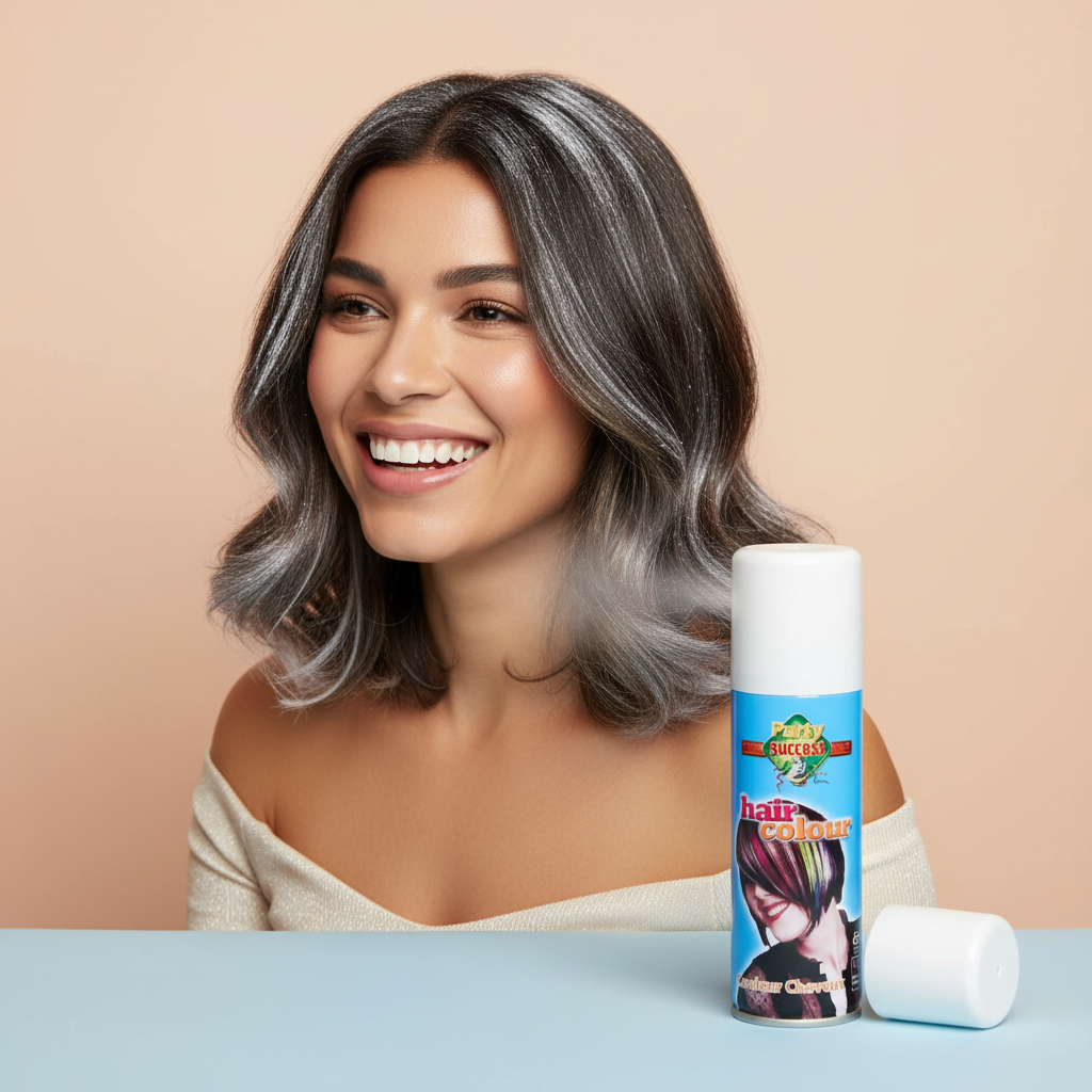 Party Success Temporary Hair Colour Spray Wash Out White | Merthyr Tydfil | Why Not Shop Online