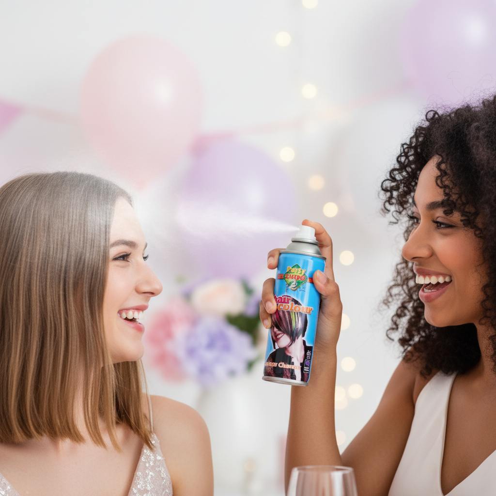 Party Success Temporary Hair Colour Spray Wash Out White | Merthyr Tydfil | Why Not Shop Online